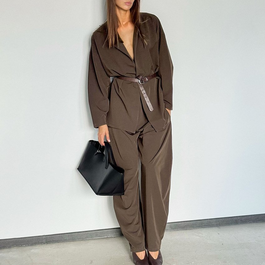 temperament small suit, waist top, harem pants, women's fashionable design temperament small suit, waist top, harem pants, women's fashionable design