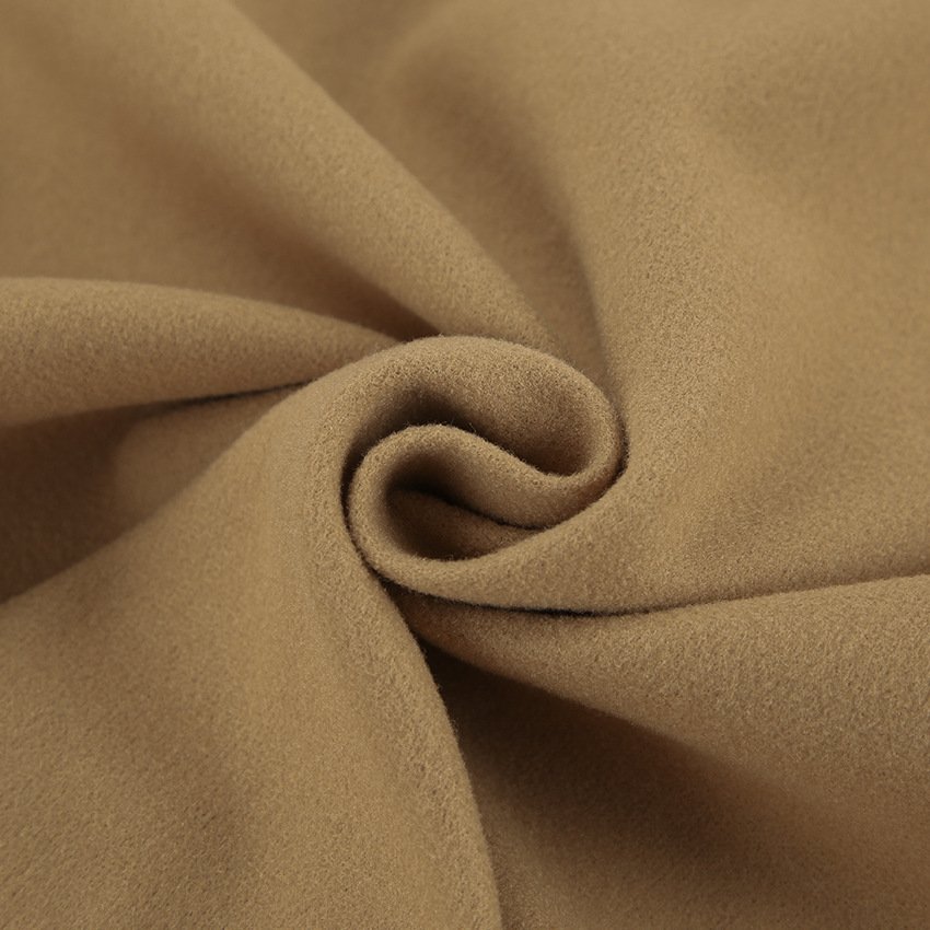 retro personality brown suit collar shag coat niche mid length coat retro personality brown suit collar shag coat niche mid length coat